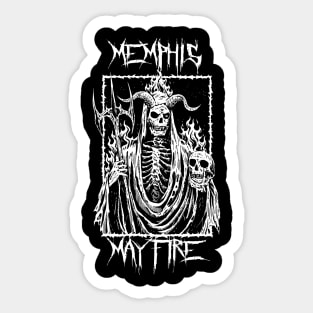 memphis in the dark Sticker